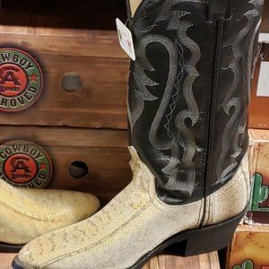 Laredo Watersnake Cowboy Boots Sz. new